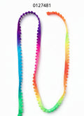 Guipure Pompón Tricolor 10mm (Yrd)
