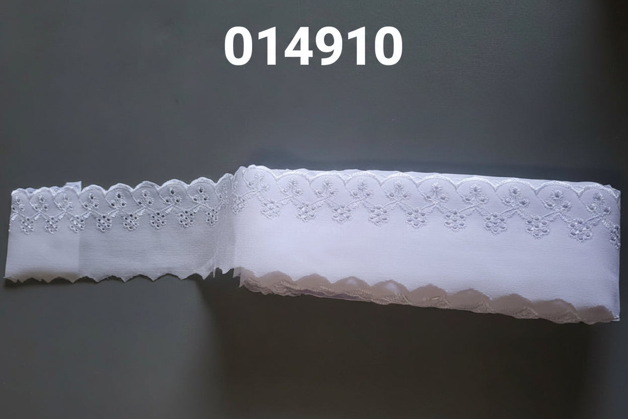 Tira Bordada 7.5cm (Yrd)