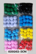Pompon 5 Cm (12 Und)