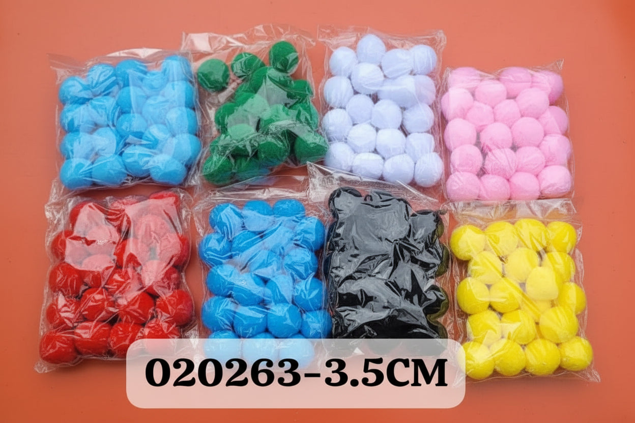 Pompon 3.5 Cm (Und)