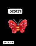 Mariposa De Goma 31mm (12Und)