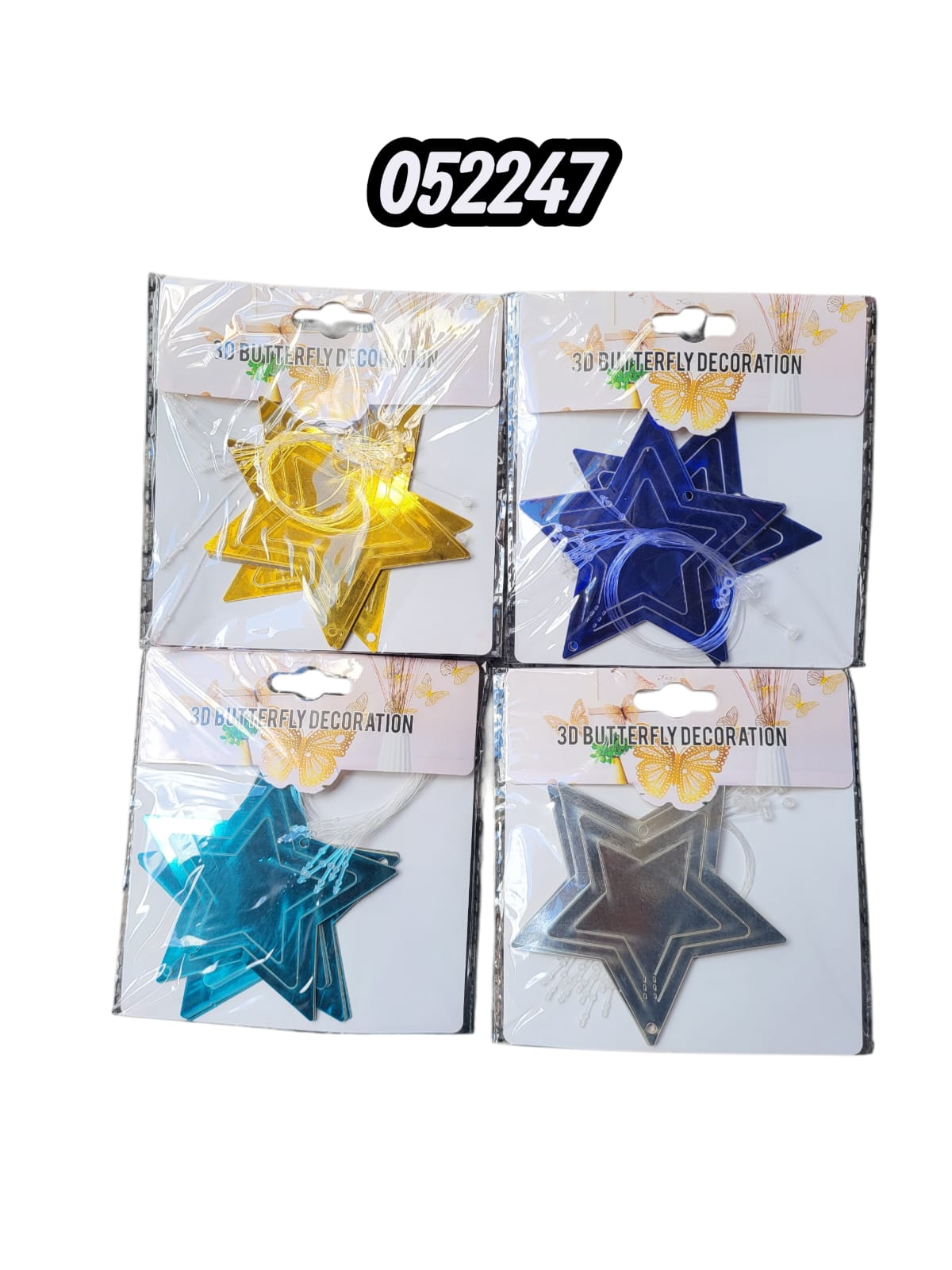 Guirnalda Estrella 12Pcs (Paq)