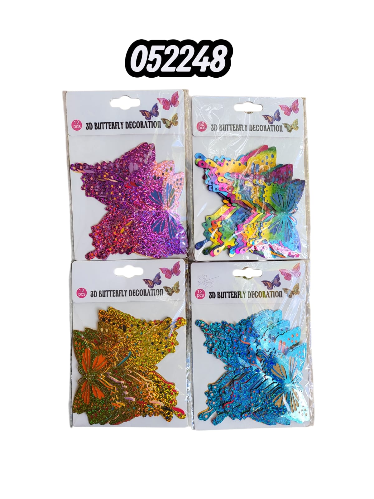 Mariposa Laser Bicolor (12Pcs)