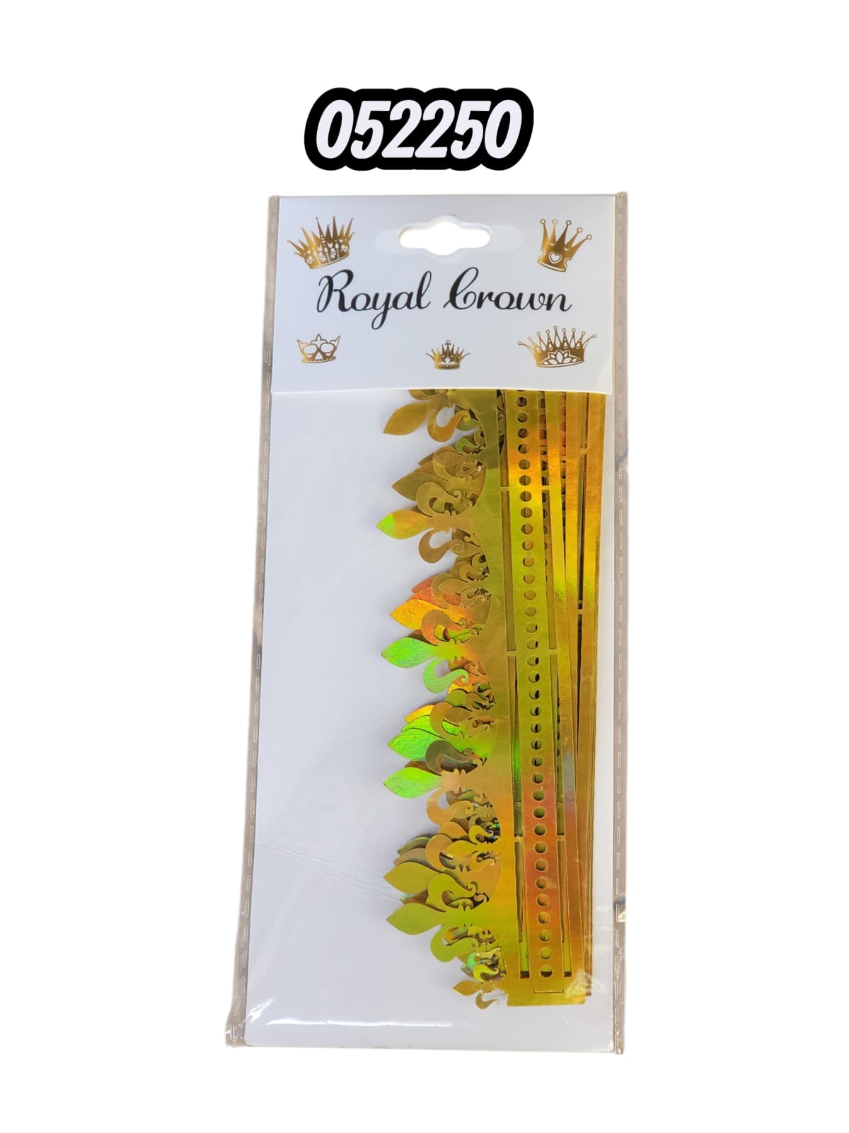 Corona De Acetato 12Pcs (Paq)