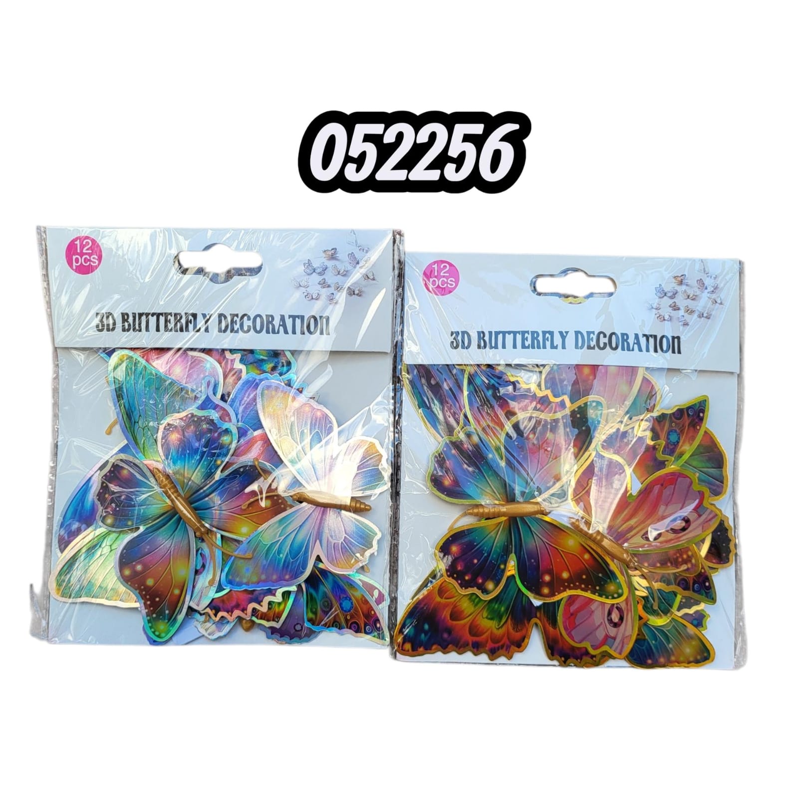 Mariposa Con Iman (12Pcs)
