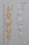 Tocado de Flores con Diamantes (Und)