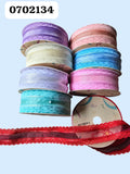 Cinta Organza Con Orilla Corazon (Yrd)