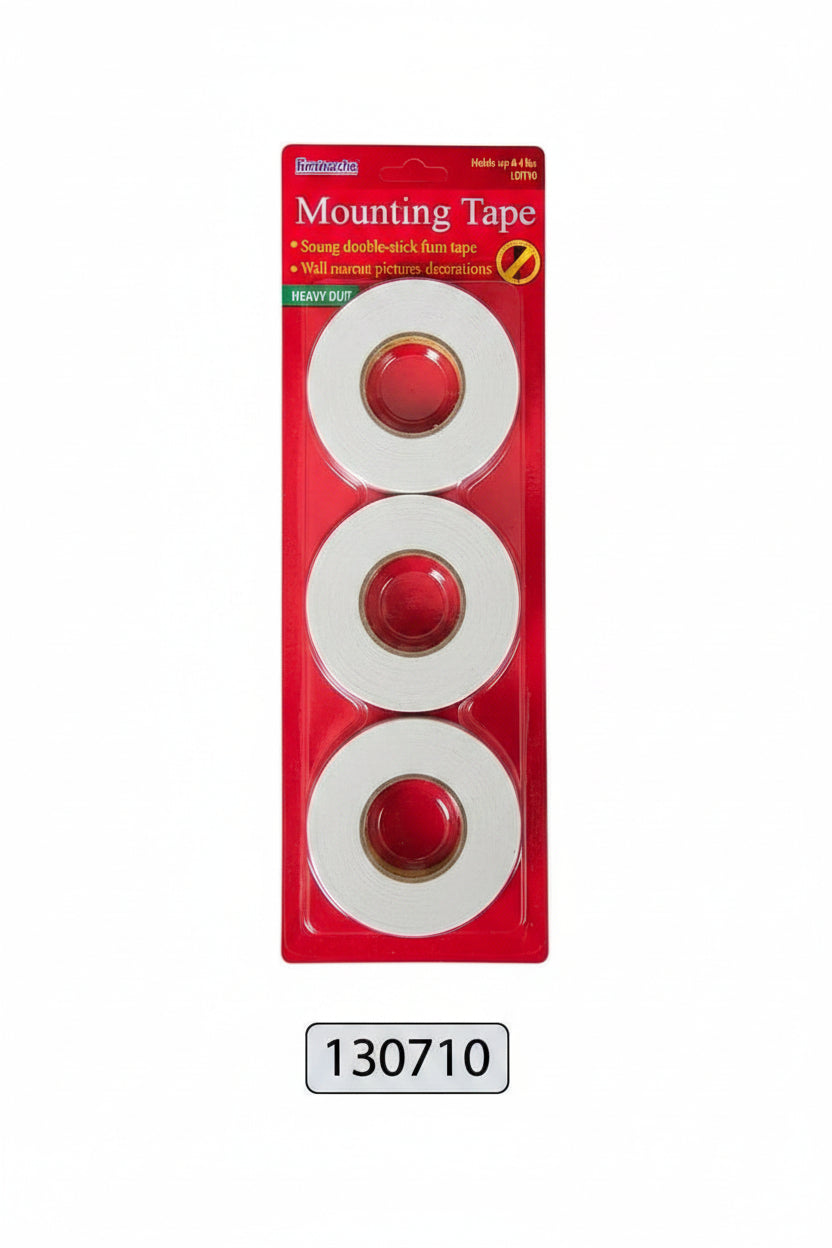 Tape Doble Contacto 3 Pc (Paq)