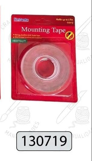 Tape Doble Contacto Transparente (Und)