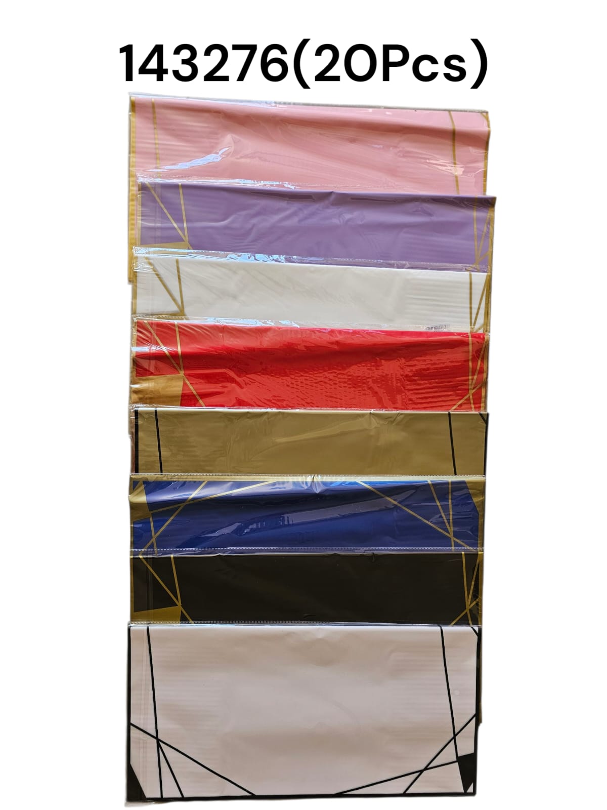 Papel Floral Con Líneas (Paq)