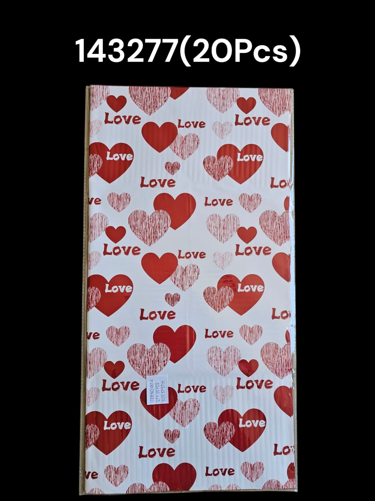 Papel Floral Love (Paq)