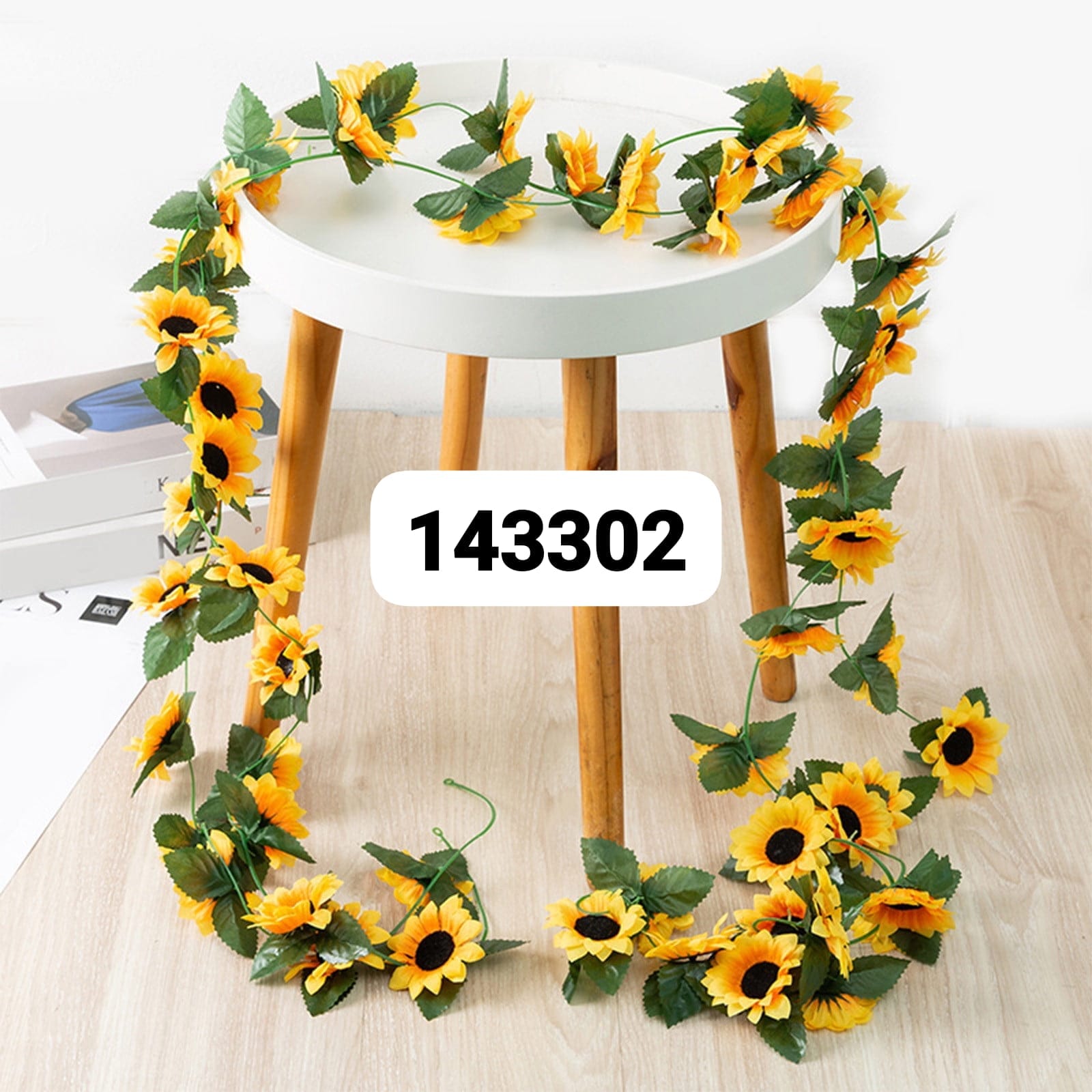 Girasol En Tira 26 Flores 2.4 Mts (Und)