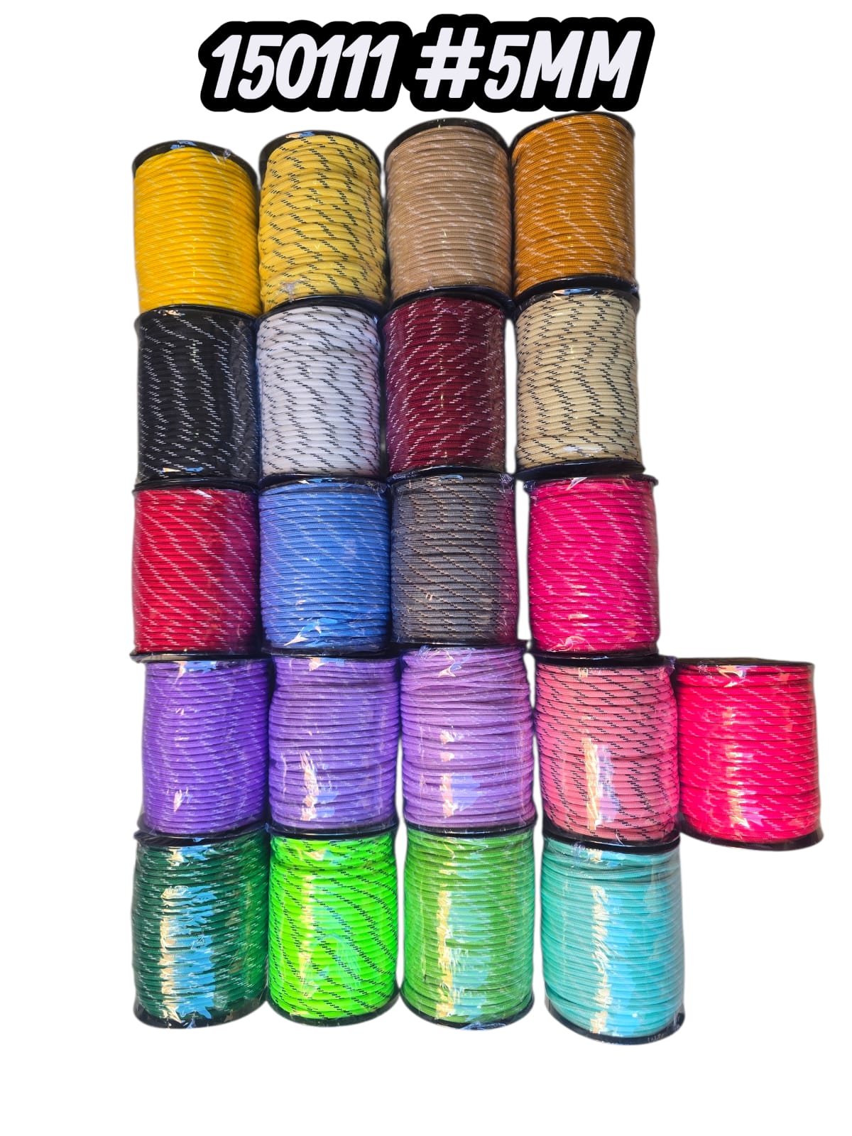 Cordon 5mm Con Linea (Yrd)