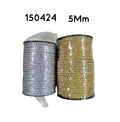 Cordón Delgado 5mm Metalico (Yrd)