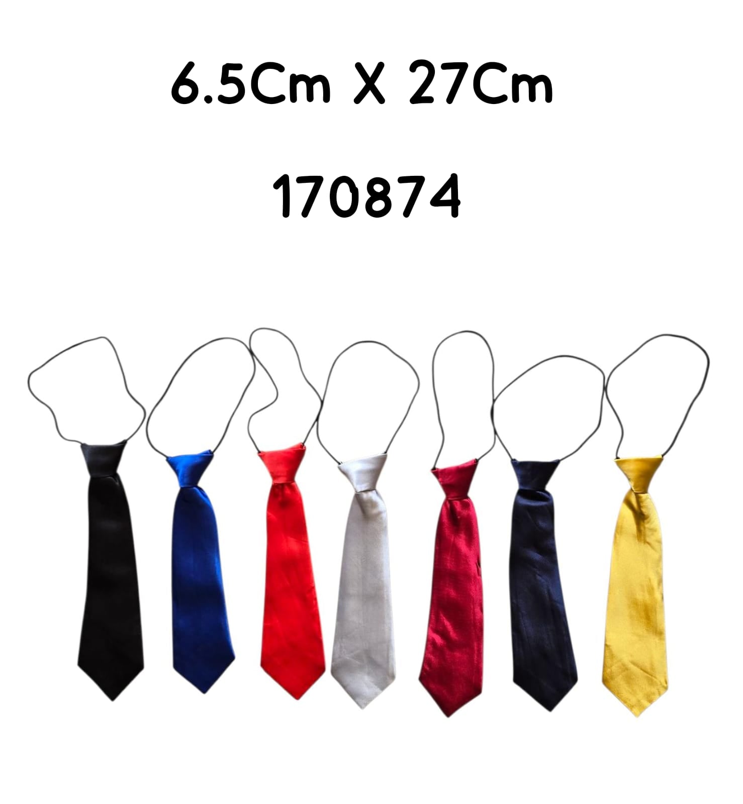Corbata 6.5Cm X 27Cm (Und)