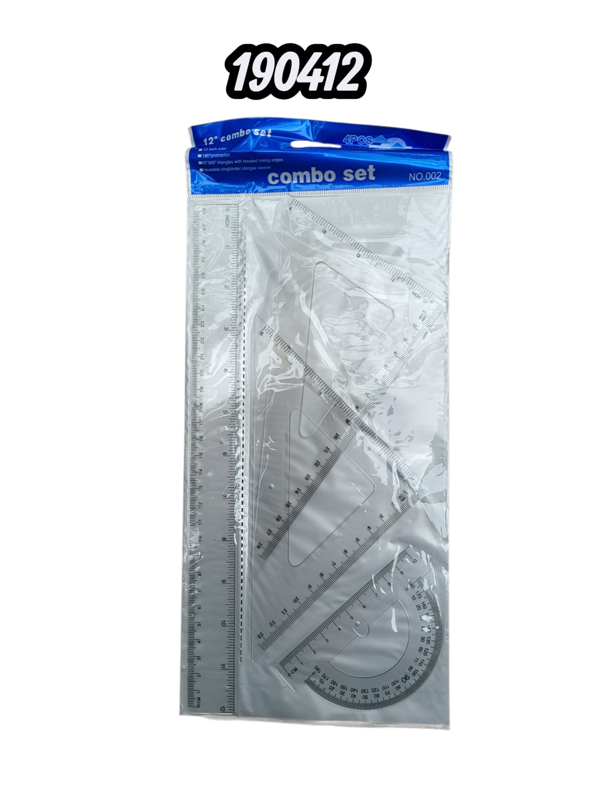 Juego De Reglas Plasticas (Paq)