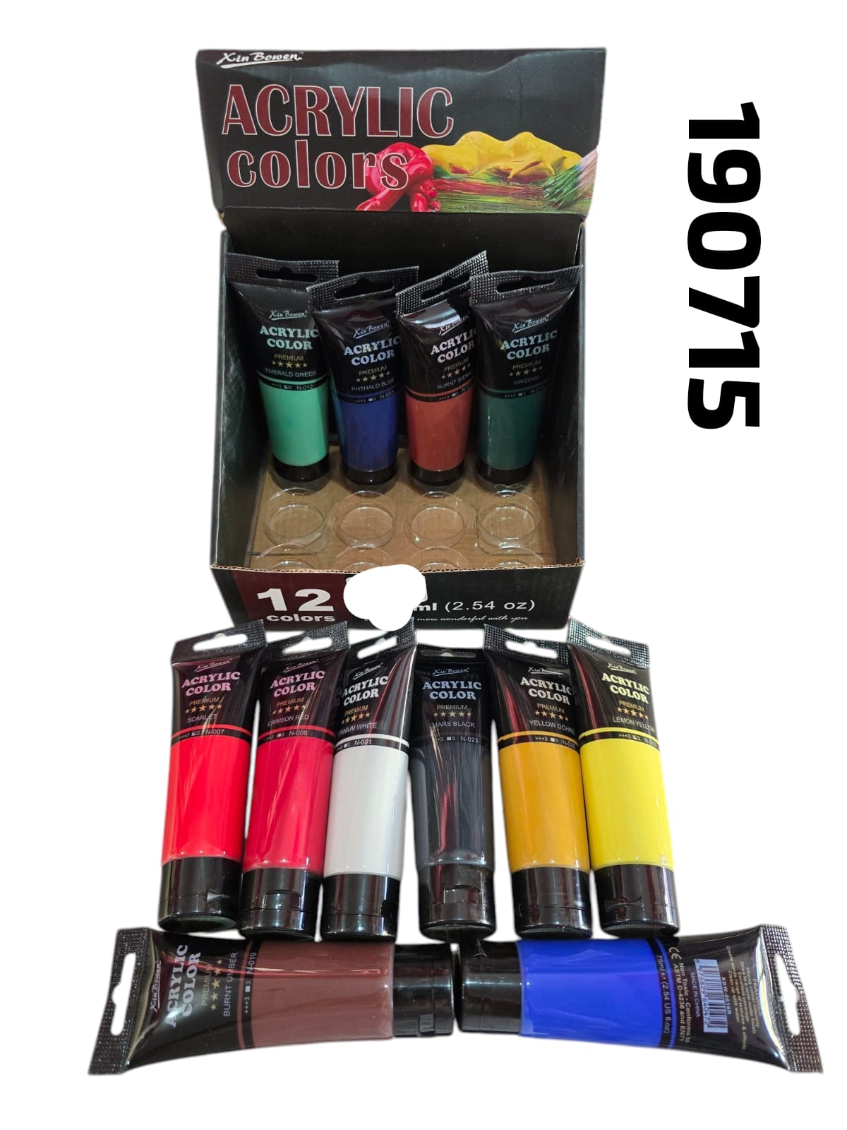 Pintura Acrílica 75ml (Und)