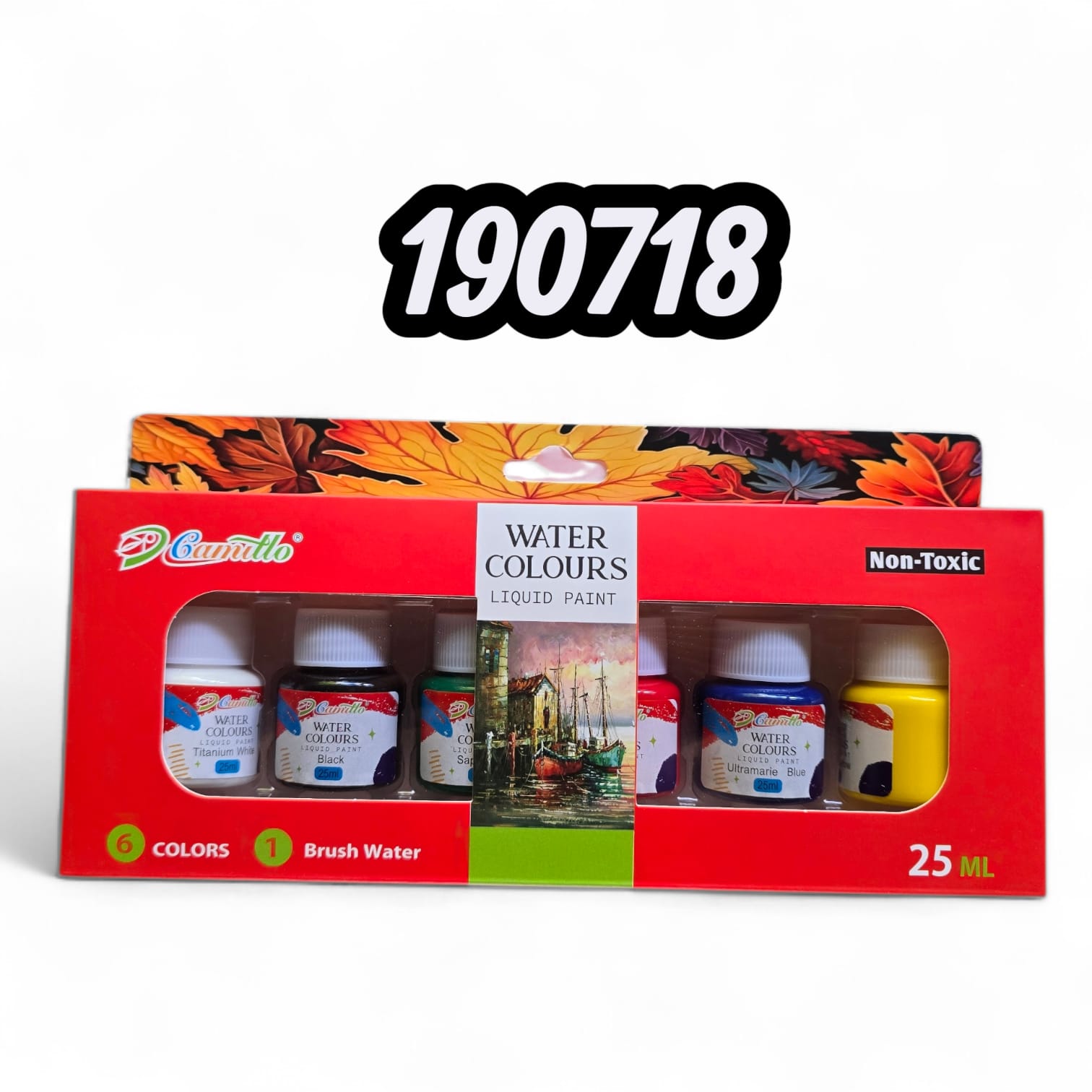 Pintura De Agua 25ML (6Und)