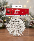Copo De Nieve Escarchado 3Pcs (Paq)