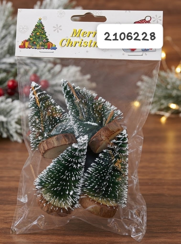 Arbolitos Navideños 4Pcs (Paq)