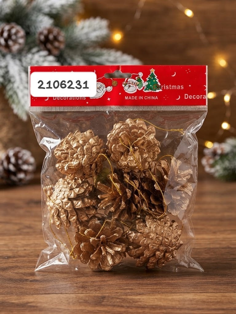 Bellotas Navideñas (6Pcs)