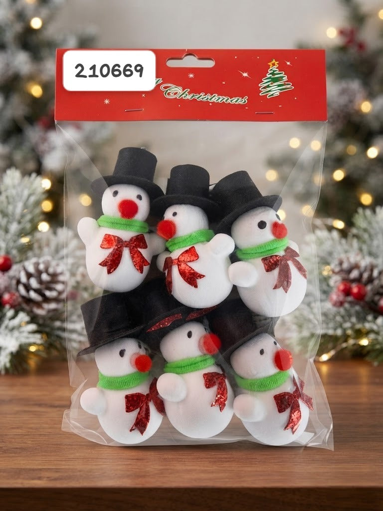 Hombre De Nieve (6Pcs)
