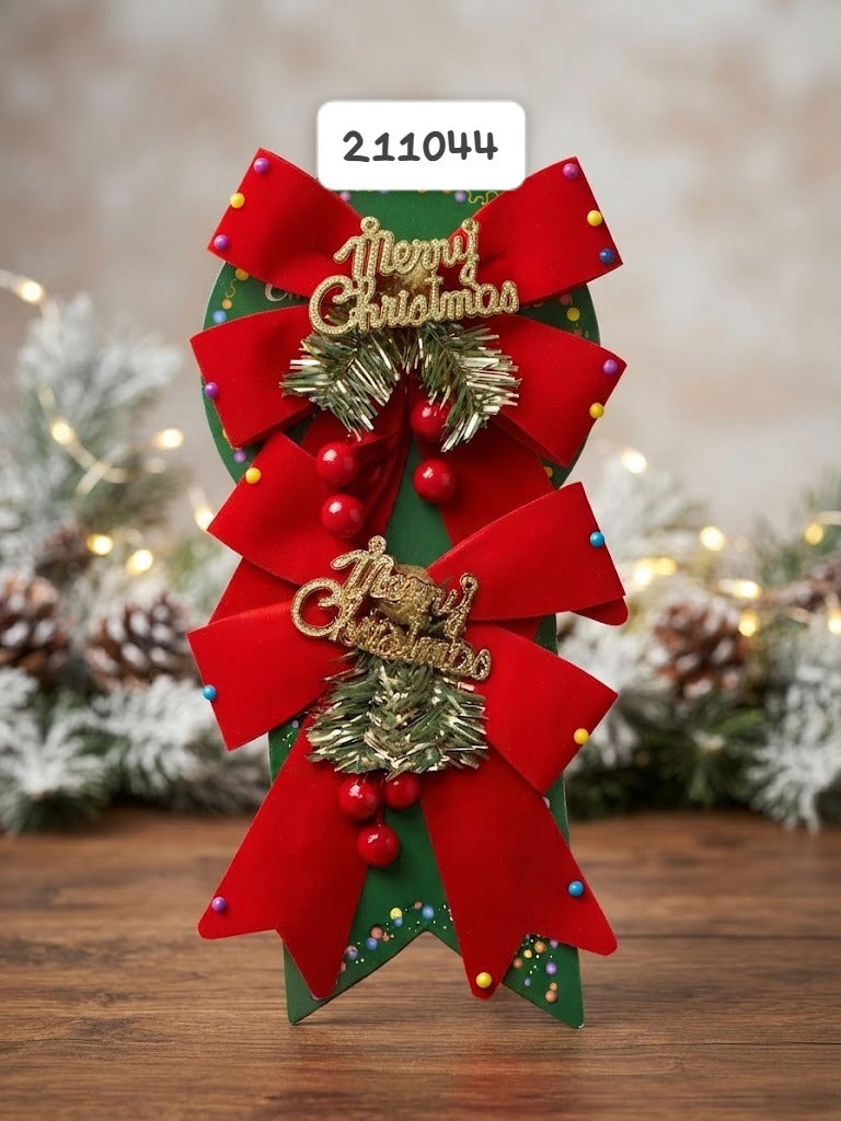 Chongo Navideño de Pana 2Pcs (Paq)