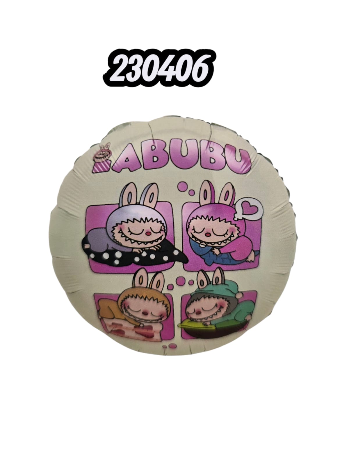 Globo Metalico #18 Labubu (Und)