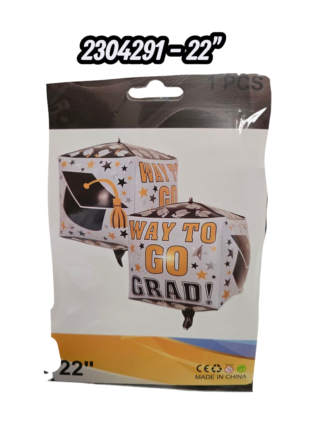Globo De Graduación 22" (Und)