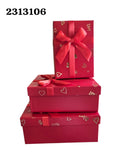 Caja Cuadrada Love You (Und)