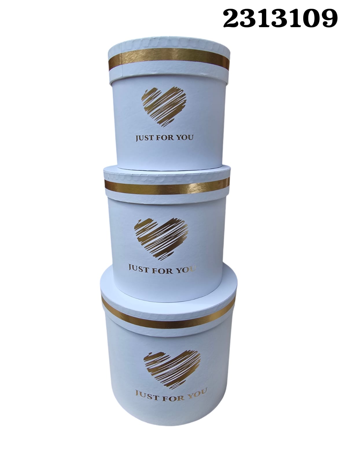 Caja Redonda Just For You (3Pcs)