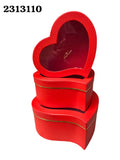 Caja Corazón Set 3Pcs (Und)