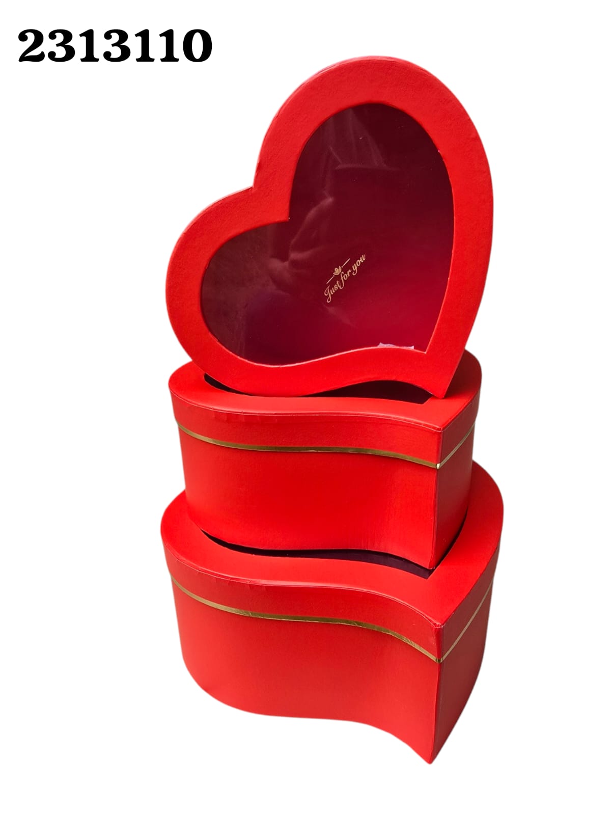 Caja Corazón Set 3Pcs (Und)