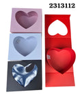 Caja Cuadrada Corazon (Und)
