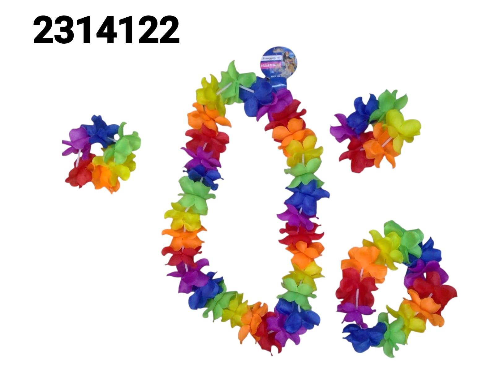 Collar Hawaiano 4Pcs (Und)