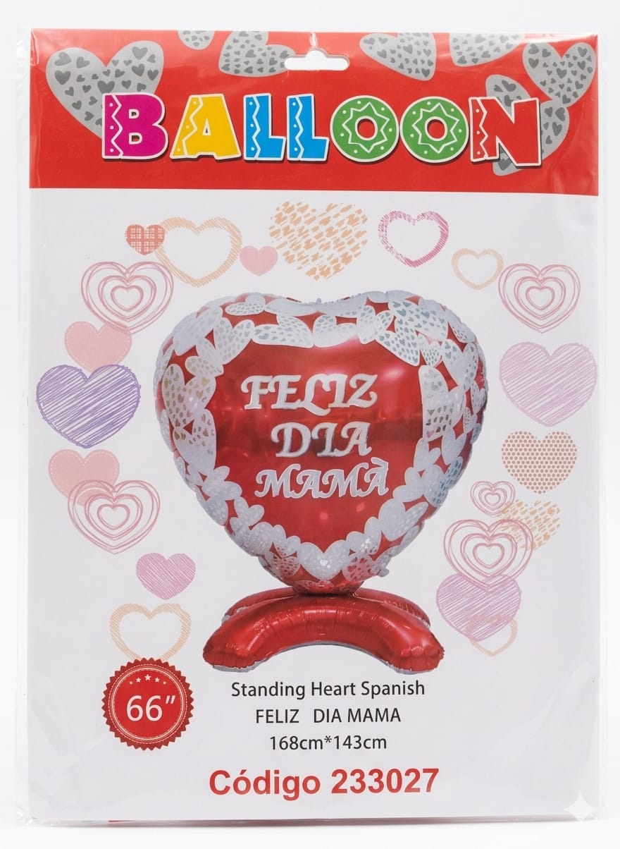 Globo Metalizado Feliz Dia Mama (Und)