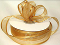 Cinta Organza de Alambre 1 1/2" (YRD)