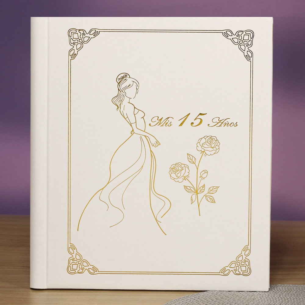 Libro Mis 15 Años 12.5" (Und)