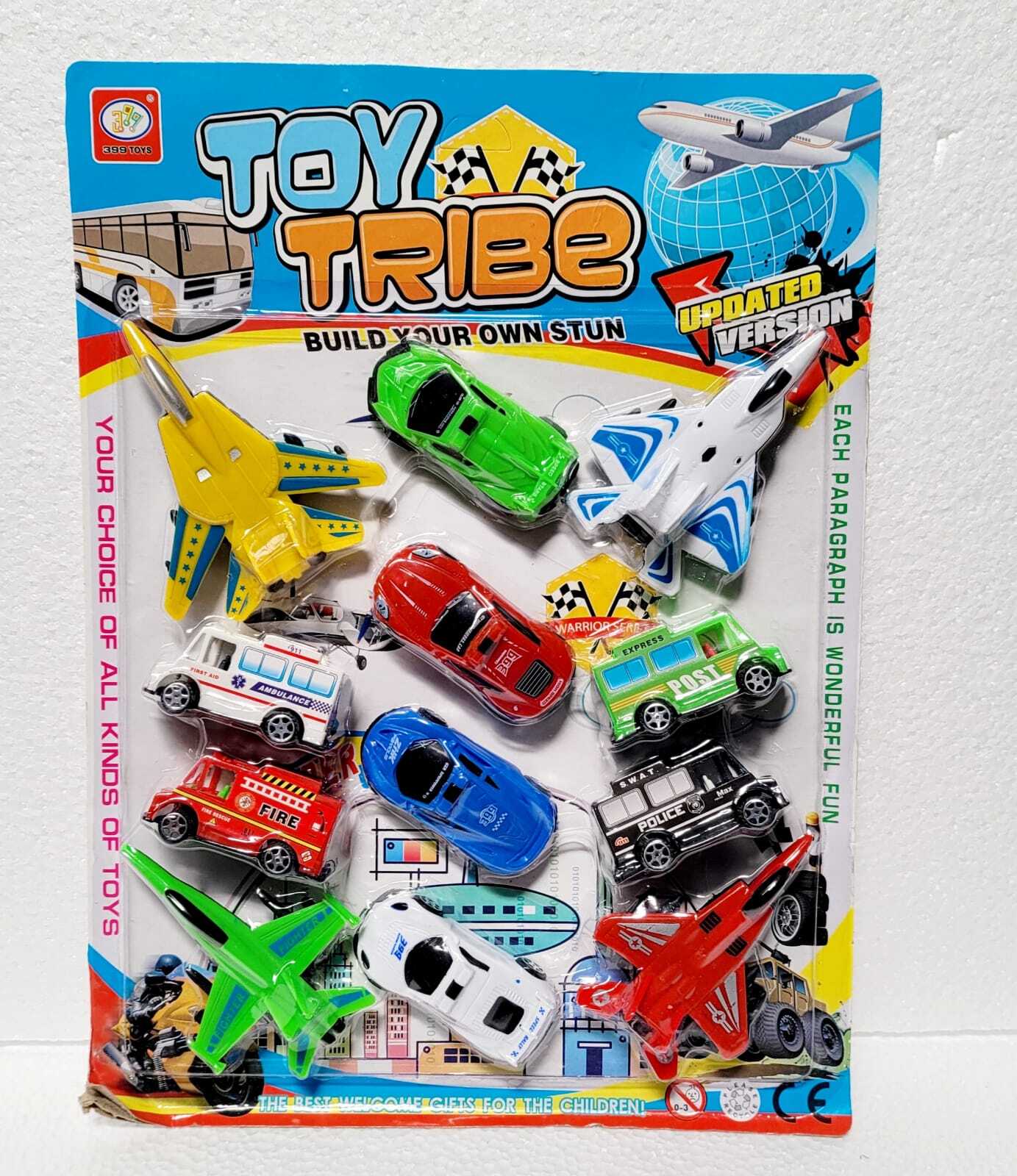 Set De Carritos Y Avión (Und)