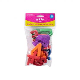 Letras Y Números Foamy (Und)
