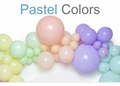 Globo Látex Pastel 5' (10Und)