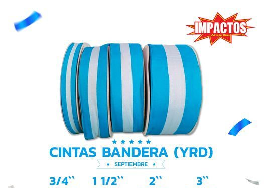 Cinta  Bandera Nacional 1-1/2 (Yrd)