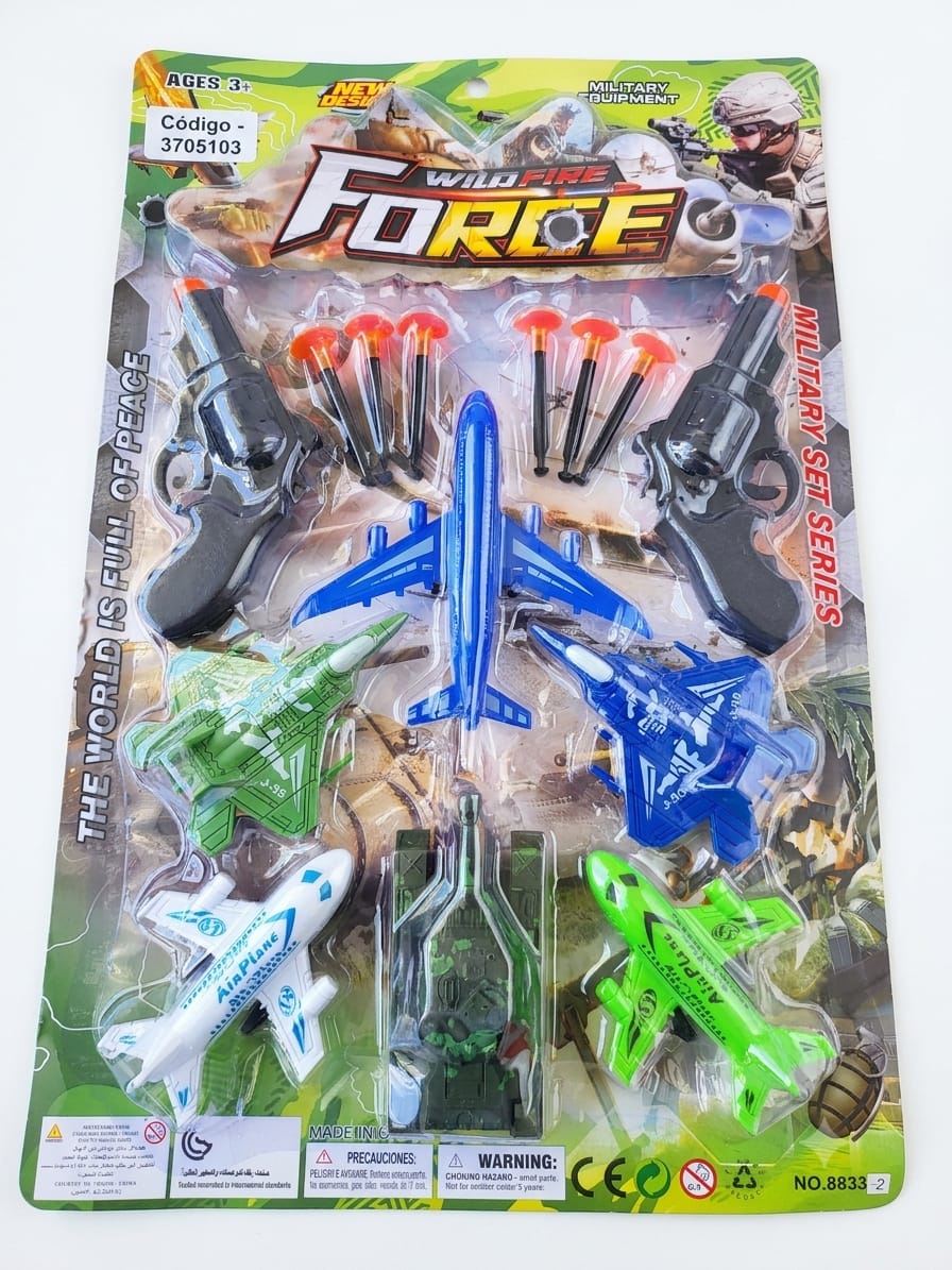 Juguete De Guerra Force Fire (Und)