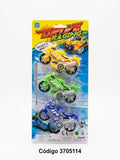 Motos De Carrera 3Pcs (Paq)