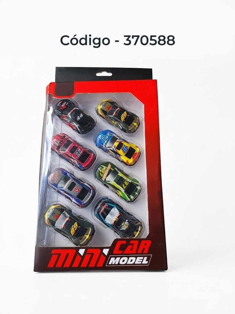 Set De Mini Carros x8 (Und)