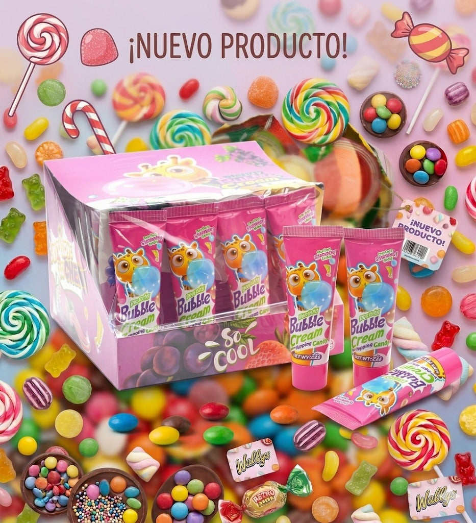 Cream Bubble De Fresa (Und)