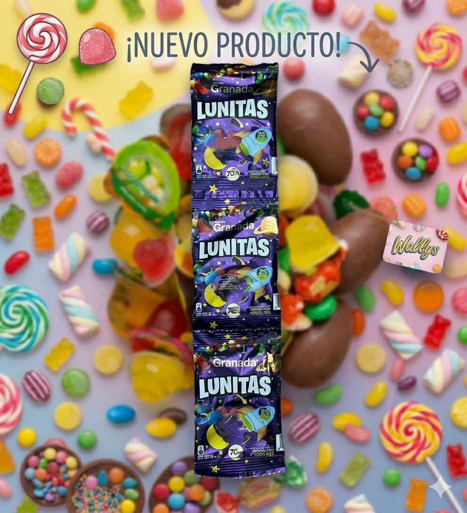 Lunitas De Chocolate (Paq)