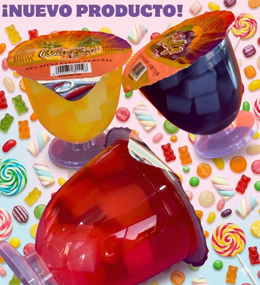 Gelatina Copa Wallys (Und)