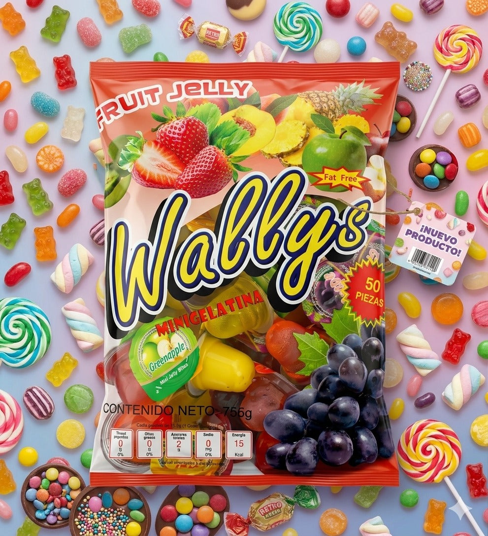 Gelatinas Wallys Bolsa (50und)