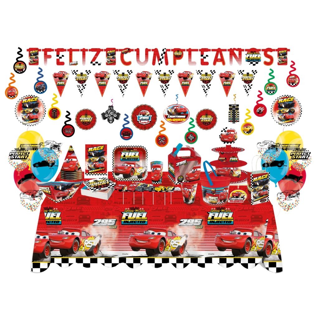 Decoración Cars Cumpleaños